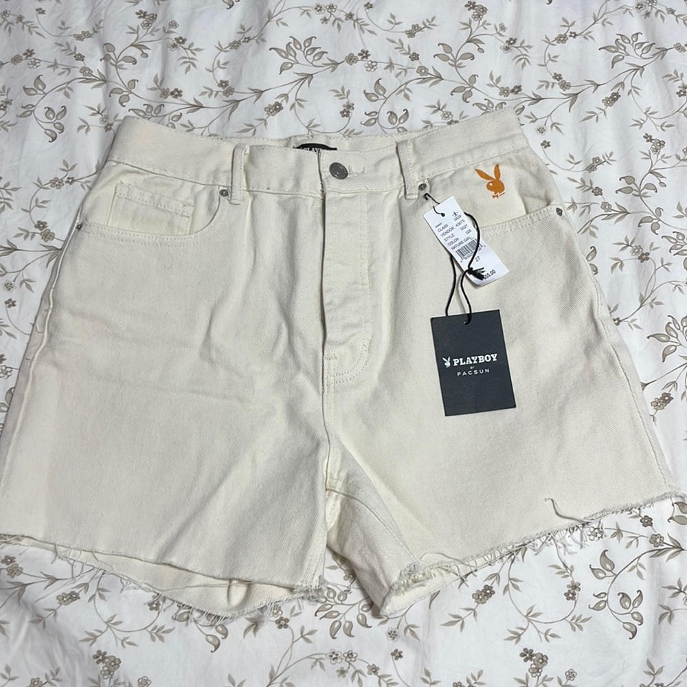 Playboy by Pacsun Jean shorts size 27 NWT